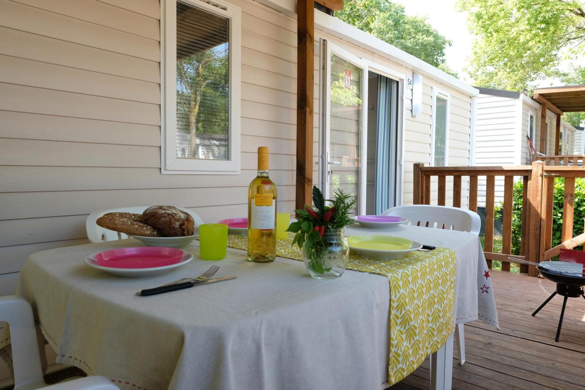 Happy Camp Mobile Homes In Camping Village Rosapineta Rosolina Mare Exterior foto