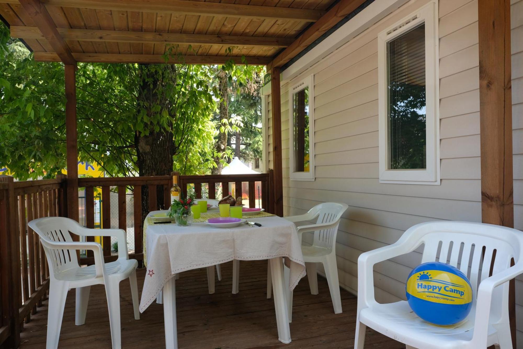 Happy Camp Mobile Homes In Camping Village Rosapineta Rosolina Mare Exterior foto